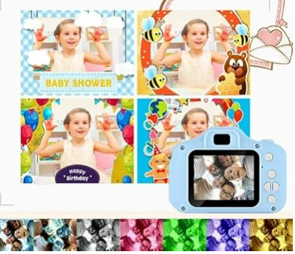 KIDS DIGITAL CAMERA WITH GAMES